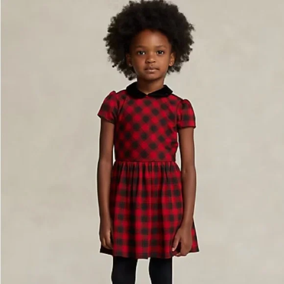 Ralph Lauren Buffalo Stretch Ponte Formal Dress - Picture 6 of 9